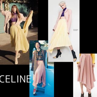 celine - CELINE 希少 フィービー期 プリーツスカートの通販 by