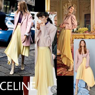 celine - CELINE 希少 フィービー期 プリーツスカートの通販 by