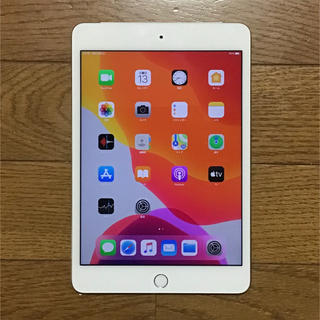 アイパッド(iPad)の【値下げ！】iPad mini4 32GB セルラー+Wi-Fi シルバー(タブレット)