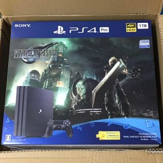 プレイステーション4(PlayStation4)のPS4 Pro FINAL FANTASY Ⅶ REMAKE(家庭用ゲーム機本体)