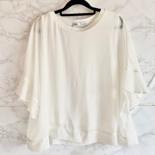 ザラ(ZARA)のZARA トップス(カットソー(半袖/袖なし))