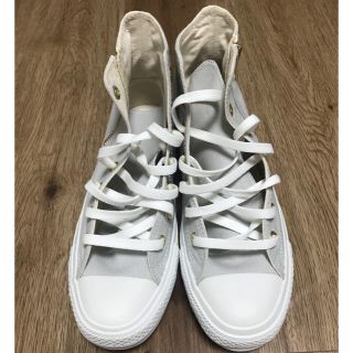 コンバース(CONVERSE)のCONVERSE ALL☆STAR ハートパッチZ ライトグレー 25cm(スニーカー)