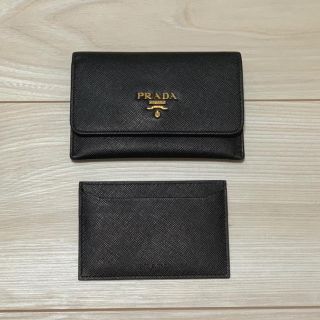 プラダ(PRADA)の【正規品】PRADA カードケース(名刺入れ/定期入れ)