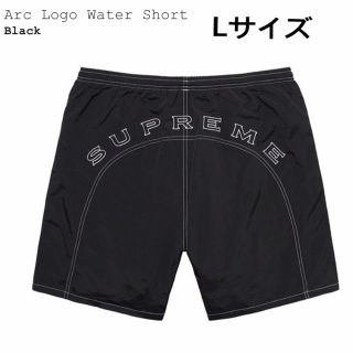 シュプリーム(Supreme)のLサイズ 黒 Supreme 20ss Arc Logo Water Short(水着)