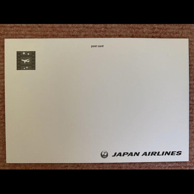 JAL(日本航空)(ジャル(ニホンコウクウ))の★非売品★JAL 日本航空 ポストカード 1枚 未使用 レア Dizney エンタメ/ホビーのテーブルゲーム/ホビー(航空機)の商品写真