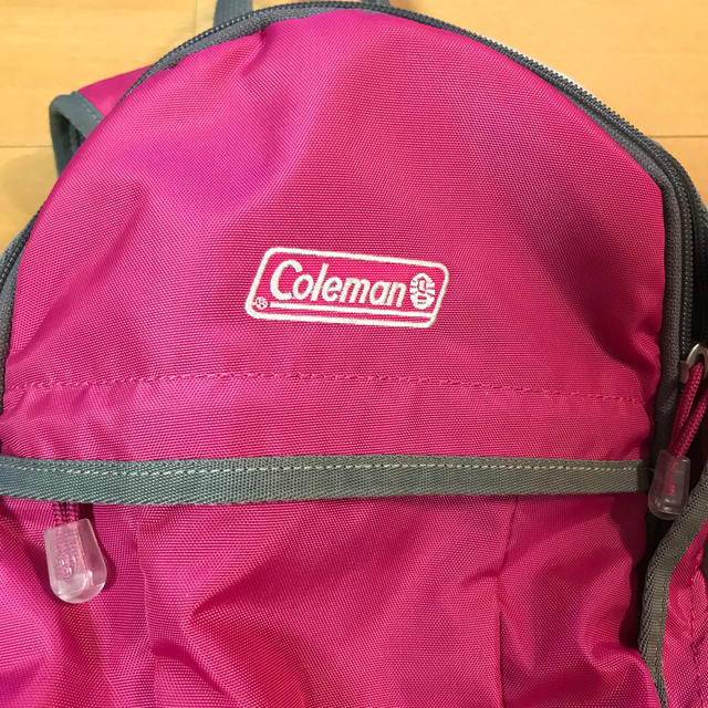 Coleman(コールマン)のColeman リュック　ピンク キッズ/ベビー/マタニティのこども用バッグ(リュックサック)の商品写真