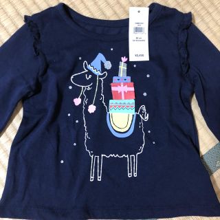 ギャップキッズ(GAP Kids)の値下げしました！　⭐️子供服　GAP 女の子　長袖　サイズは80cm (Ｔシャツ)