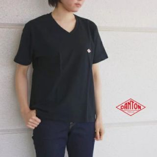 ダントン(DANTON)の【新品】Danton Vネック Tシャツ(36)(Tシャツ(半袖/袖なし))