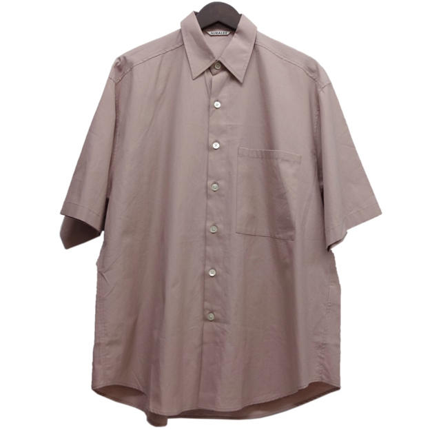 AURALEE 19ss WASHED FINX TWILL SHIRT 【おトク】 www.gold-and-wood.com