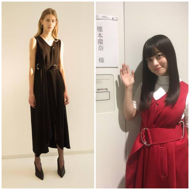YOHEI OHNO ドレスライン Mantle Dress ヨウヘイオオノ - grupobatia