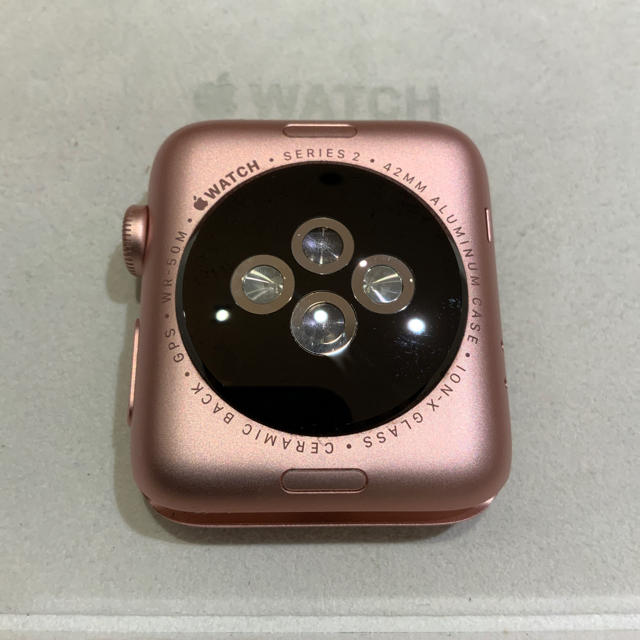 (純正品) Apple Watch series2 42mm 限定ローズゴールド