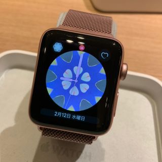 アップルウォッチ(Apple Watch)の(純正品) Apple Watch series2 42mm 限定ローズゴールド(腕時計(デジタル))