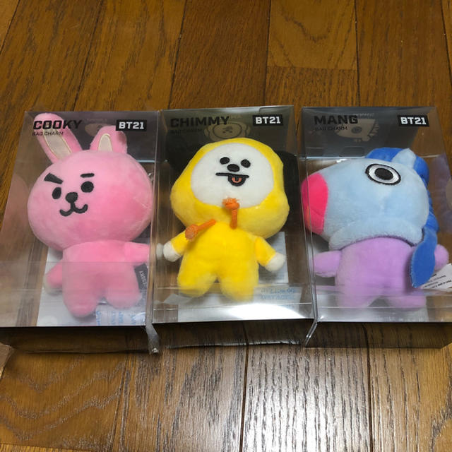 防弾少年団(BTS)(ボウダンショウネンダン)のBT21 COOCY CHIMMY MANG バッグチャーム BTS エンタメ/ホビーのタレントグッズ(アイドルグッズ)の商品写真