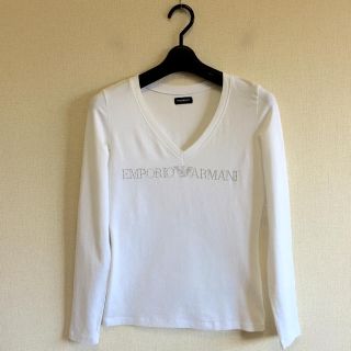 エンポリオアルマーニ(Emporio Armani)のエンポリオアルマーニ♡ロゴロンT(Tシャツ(長袖/七分))