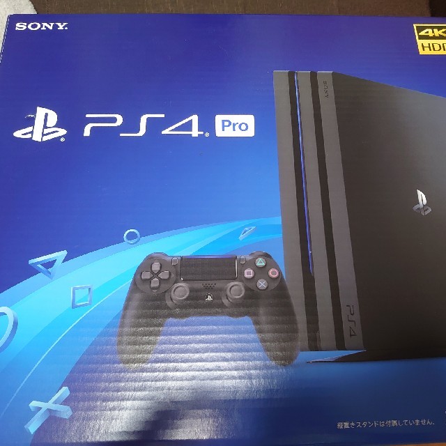 【美品】PS4 pro 1TB CUH-7200B B01【おまけ付き】エンタメ/ホビー