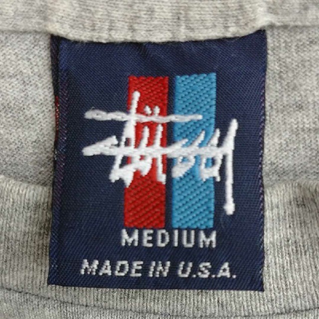 STUSSY - VINTAGE STUSSY ステューシー 赤青タグ USA製 Tシャツ STUSSY - VINTAGE STUSSY ステューシー 赤青タグ USA製 Tシャツ