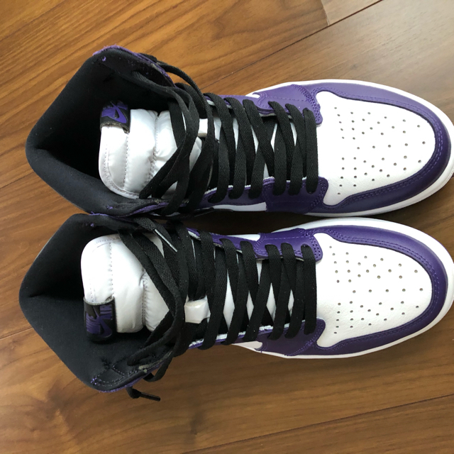 aj1 court purple エアジョーダン　コートパープルスニーカー