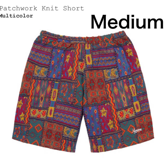 Patchwork Knit Short Multicolor MMedium