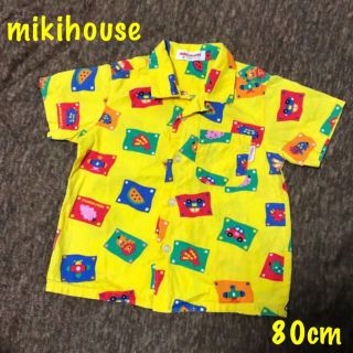 ミキハウス(mikihouse)の【美品】 ミキハウス アロハシャツ 80 レア レトロ Tシャツ(シャツ/カットソー)