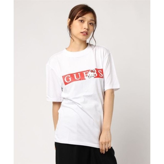 GUESS - 新品 GUESS ゲス × ハローキティ ボックスロゴ Tシャツ サイズ ...