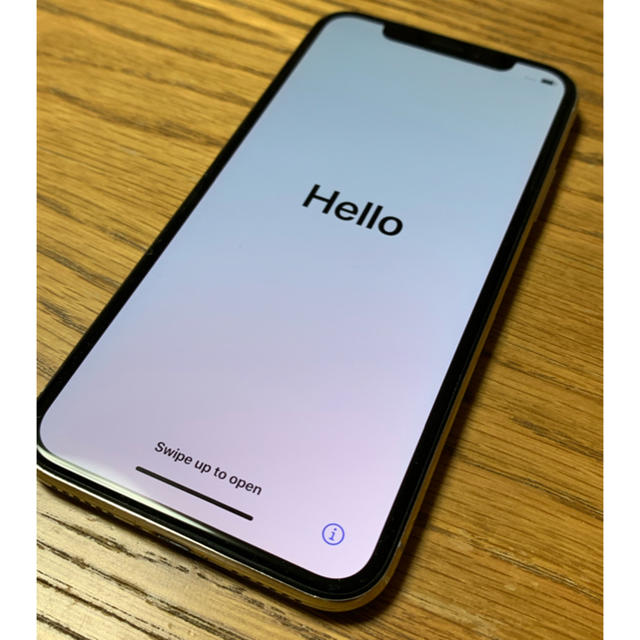 iPhoneX 64GB Silver SIMロック解除済