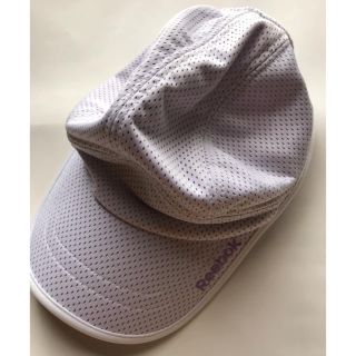 リーボック(Reebok)の【美品】Reebok ランニングキャップ　リーボック　キャップ　メッシュ(キャップ)