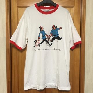 BANNING STREET おさるのジョージ Tシャツ 90s USA