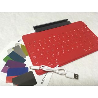 アップル(Apple)の美品☆超軽量　ロジクール　KEYS-TO-GO ウルトラポータブルキーボード(PC周辺機器)