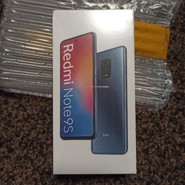 【新品未開封】Redmi note 9s 4GB/64GB　グローバル版