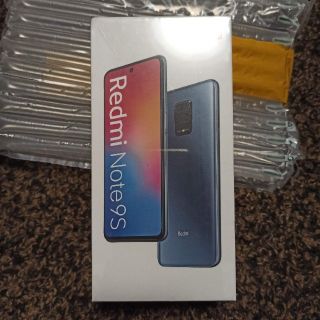 【新品未開封】Redmi note 9s 4GB/64GB　グローバル版(スマートフォン本体)