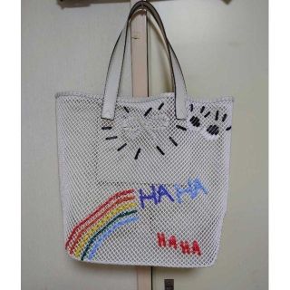 アニヤハインドマーチ(ANYA HINDMARCH)のアニヤハインドマーチ rainbow woven トートバッグ(トートバッグ)