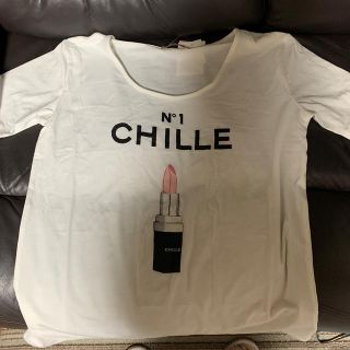 チルアナップ(CHILLE anap)の新品未使用タグ付　CHILLE anap Tシャツ(Tシャツ(半袖/袖なし))