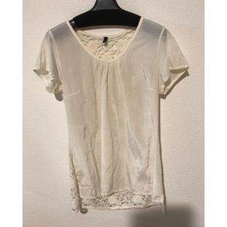 ベネトン(BENETTON)のレースブラウス(シャツ/ブラウス(半袖/袖なし))