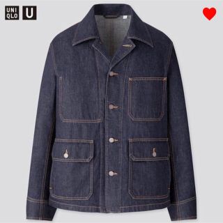 ユニクロ(UNIQLO)のユニクロ UNIQLO デニムワークジャケット Gジャン デニムジャケット M(Gジャン/デニムジャケット)