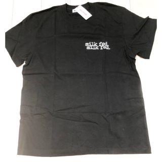 ミルクフェド(MILKFED.)の新品★ミルクフェド ★メンズTシャツ★黒Lサイズ(Tシャツ/カットソー(半袖/袖なし))