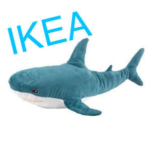 イケア(IKEA)の新品未使用品♡BLÅHAJ ブローハイ　IKEA サメのぬいぐるみ(ぬいぐるみ)