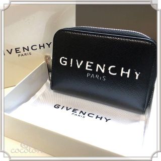 ジバンシィ(GIVENCHY)の新品 GIVENCHY コーティングキャンバス ミニ ジップウォレット(コインケース)