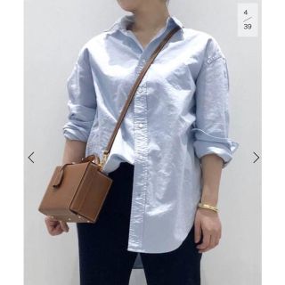 アパルトモンドゥーズィエムクラス(L'Appartement DEUXIEME CLASSE)の新品アパルトモン AMERICANA OX Shirts ブルー(シャツ/ブラウス(長袖/七分))