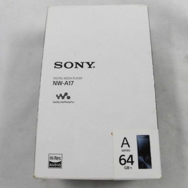 ◇SONY ウォークマン Aシリーズ 64GB NW-A17/B ポータブルプレーヤー