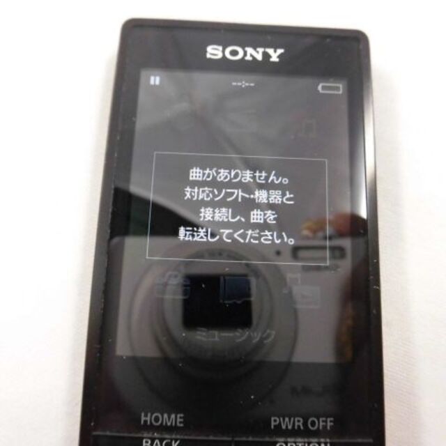 SONY(ソニー)の◆SONY ウォークマン Aシリーズ 64GB NW-A17/B 中古 スマホ/家電/カメラのオーディオ機器(ポータブルプレーヤー)の商品写真