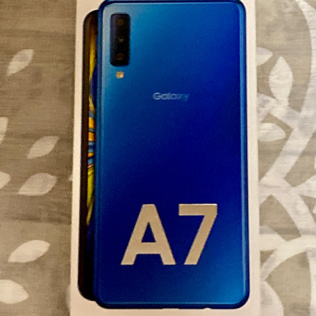 GalaxyA7カラー新品未開封　Galaxy A7 ブルー 64 GB SIMフリー