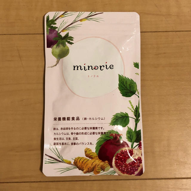 minorie ミノリエ 葉酸サプリ キッズ/ベビー/マタニティのマタニティ(その他)の商品写真