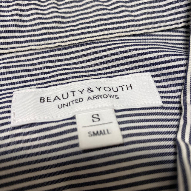 BEAUTY&YOUTH UNITED ARROWS(ビューティアンドユースユナイテッドアローズ)のB&Y ユナイテッドアローズ　半袖ストライプシャツ メンズのトップス(シャツ)の商品写真