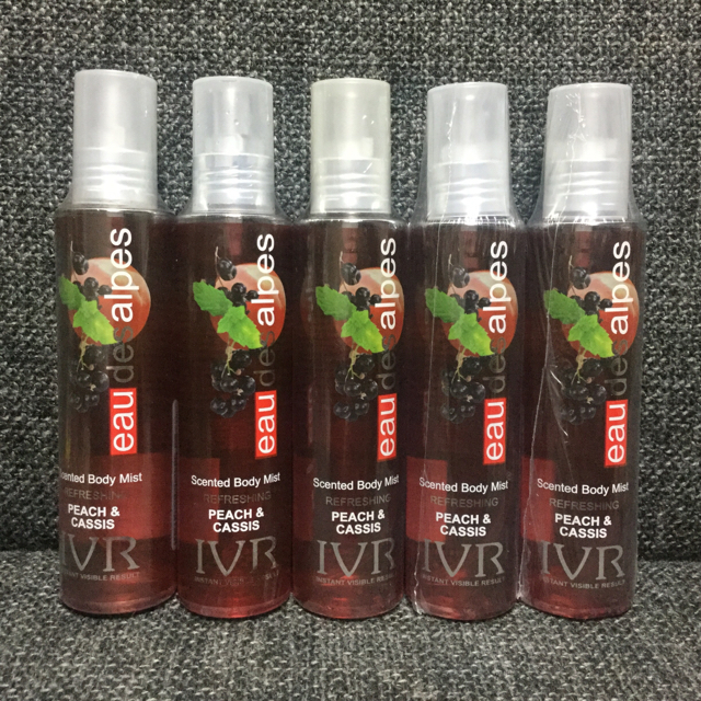 ※専用※IVR オーデアルプスセンテド ボディミスト ピーチ＆カシス 150ml