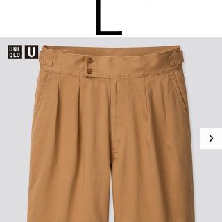 ユニクロ(UNIQLO)のUniqlo U ユニクロユー　グルカショートパンツ　 L ベージュ(ショートパンツ)