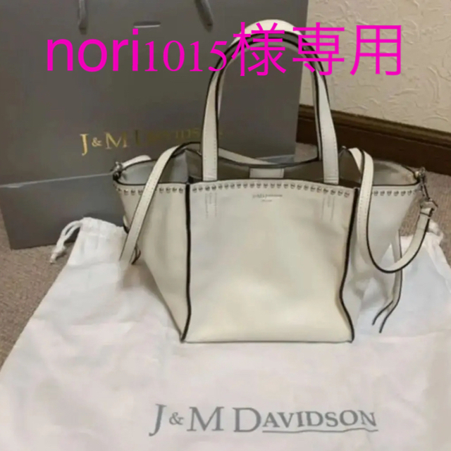 J&M DAVIDSONのトートバッグ ホワイト