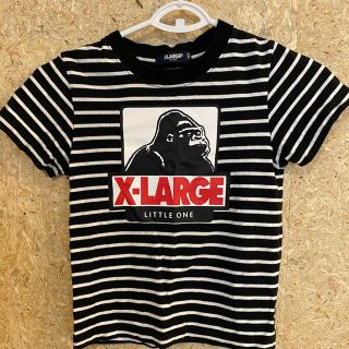 エクストララージ(XLARGE)のXLARGEKIDSボーダーTシャツ◡̈⃝120(Tシャツ/カットソー)