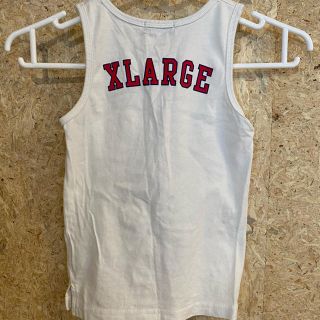 エクストララージ(XLARGE)のXLARGEKIDSタンク◡̈⃝ホワイト110(Tシャツ/カットソー)