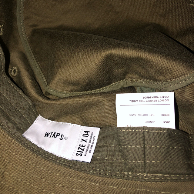 wtaps 201HCDT-HT13 bucket hat XL