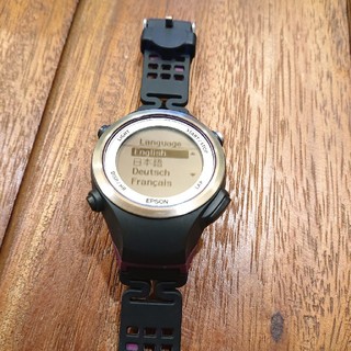エプソン(EPSON)のEPSON wristableGPS SF-810(腕時計(デジタル))